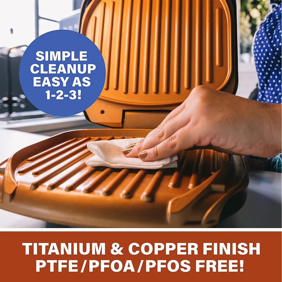 Home Multi-Functional Double-Sided Grill